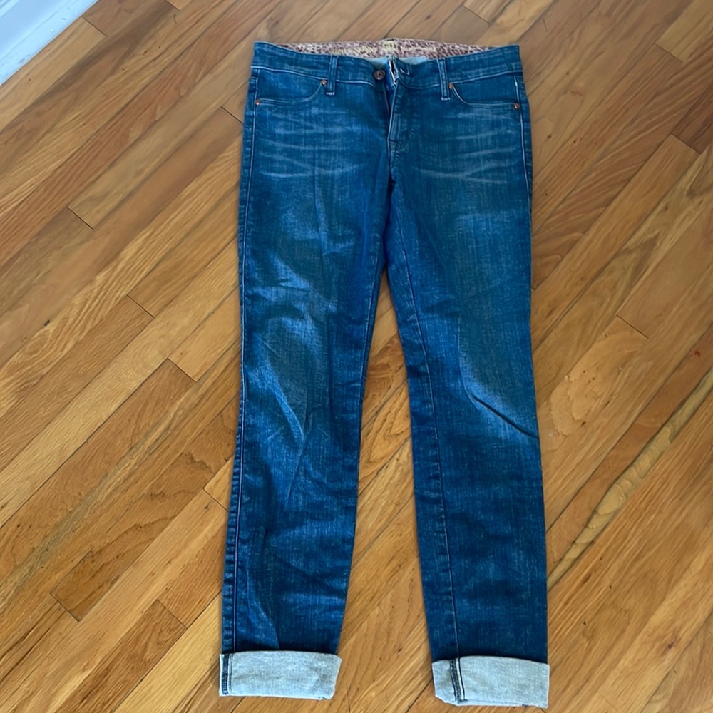Skinny cropped jeans
